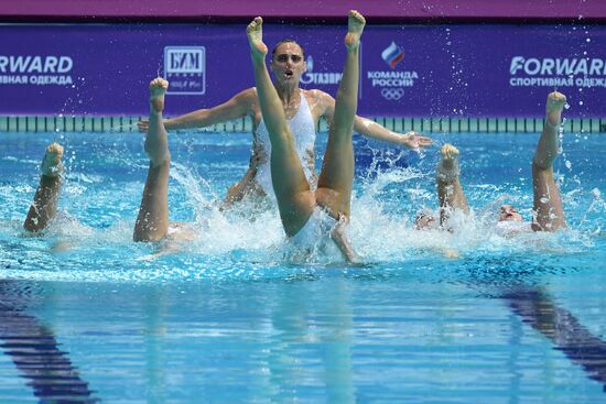 Russia Artistic Swimming World Series Team Free