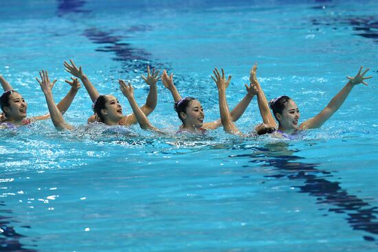 Russia Artistic Swimming World Series Team Free