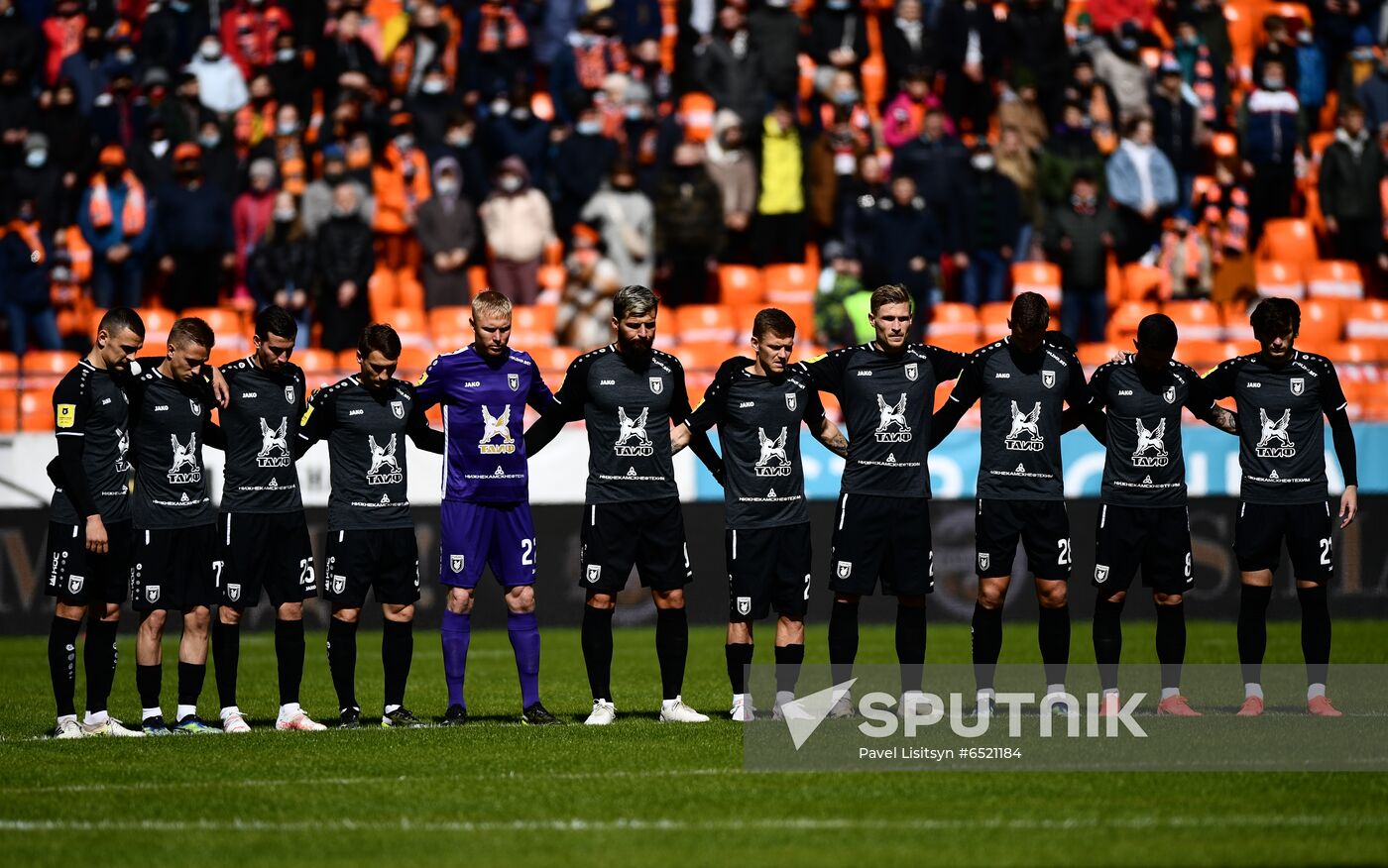 Russia Soccer Premier-League Ural - Rubin