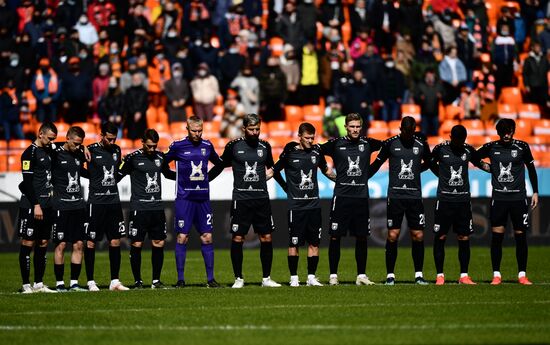 Russia Soccer Premier-League Ural - Rubin