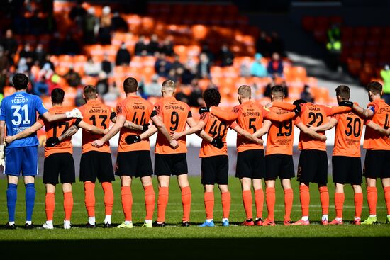 Russia Soccer Premier-League Ural - Rubin