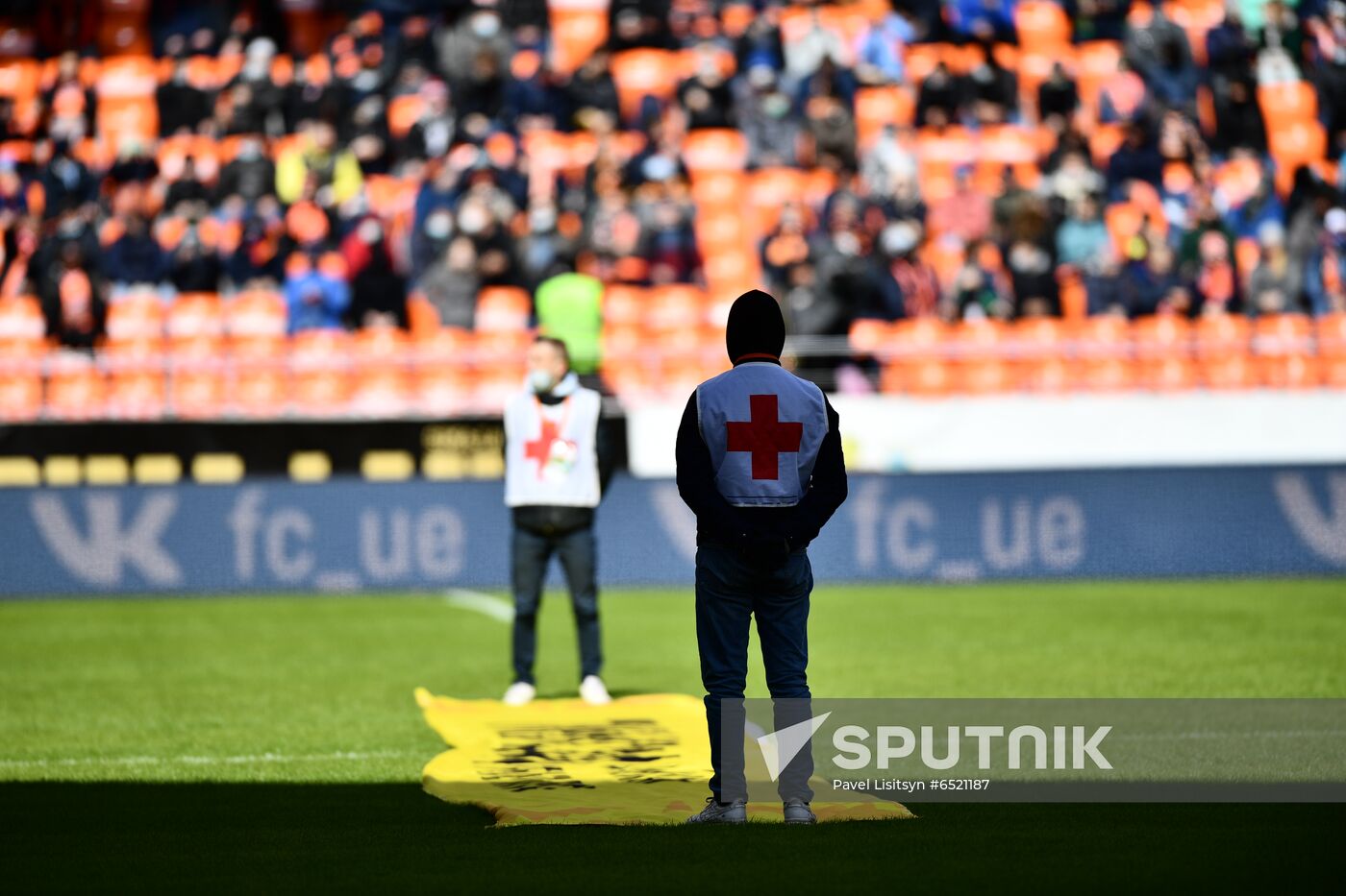 Russia Soccer Premier-League Ural - Rubin