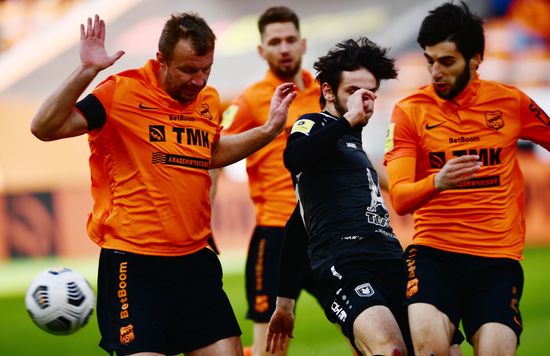 Russia Soccer Premier-League Ural - Rubin