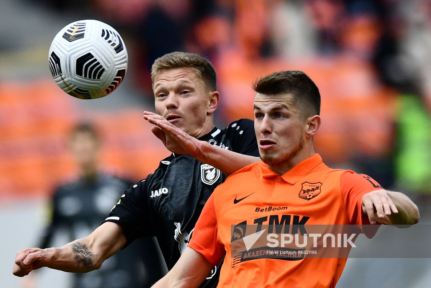 Russia Soccer Premier-League Ural - Rubin