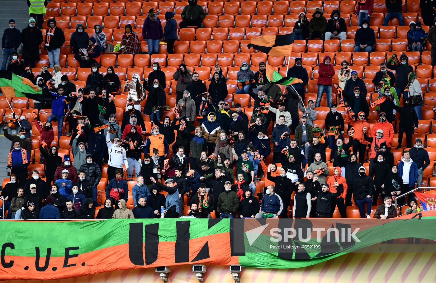 Russia Soccer Premier-League Ural - Rubin