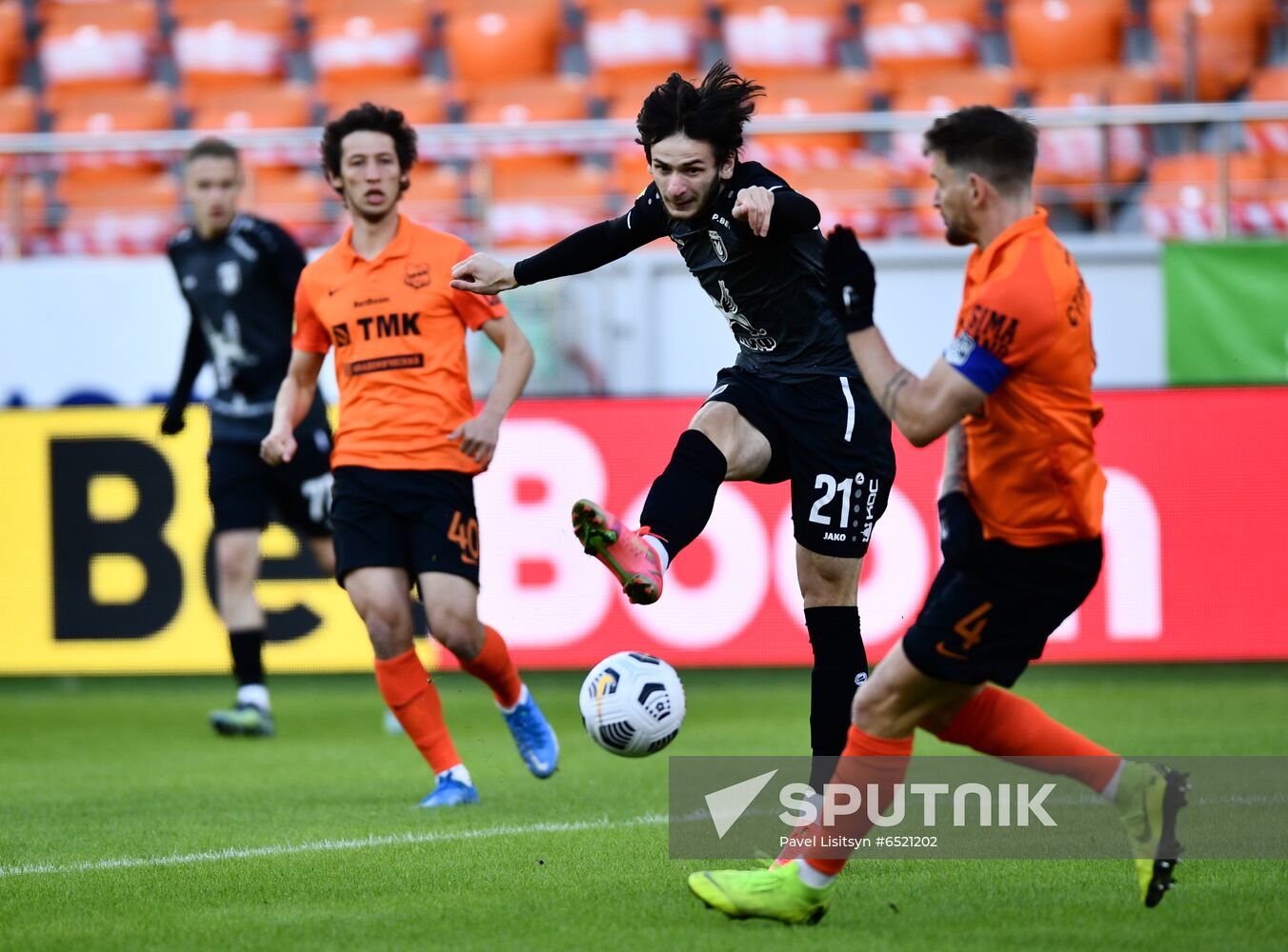 Russia Soccer Premier-League Ural - Rubin