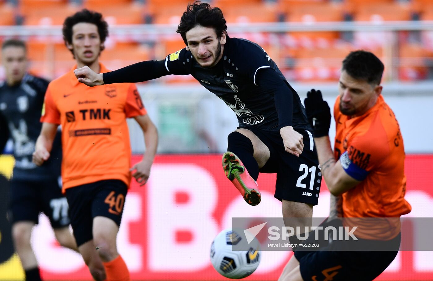 Russia Soccer Premier-League Ural - Rubin
