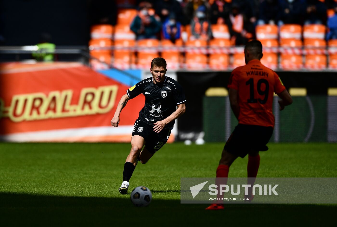Russia Soccer Premier-League Ural - Rubin