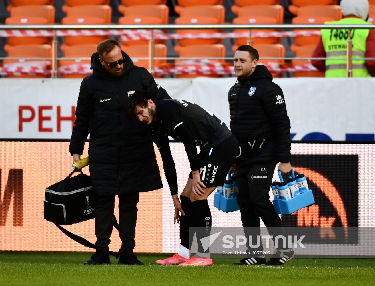 Russia Soccer Premier-League Ural - Rubin