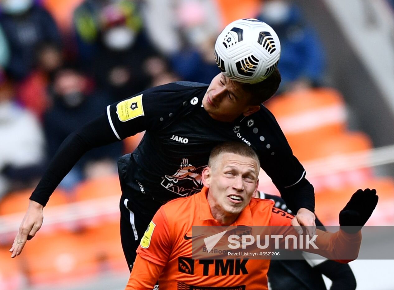 Russia Soccer Premier-League Ural - Rubin