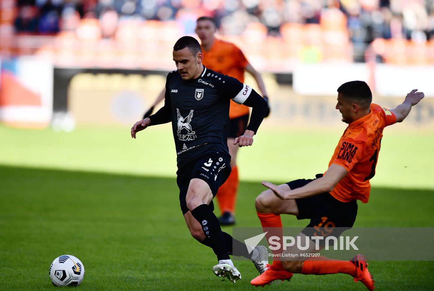 Russia Soccer Premier-League Ural - Rubin