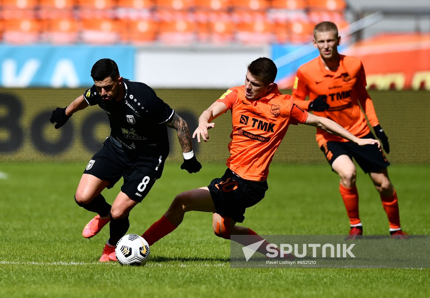 Russia Soccer Premier-League Ural - Rubin