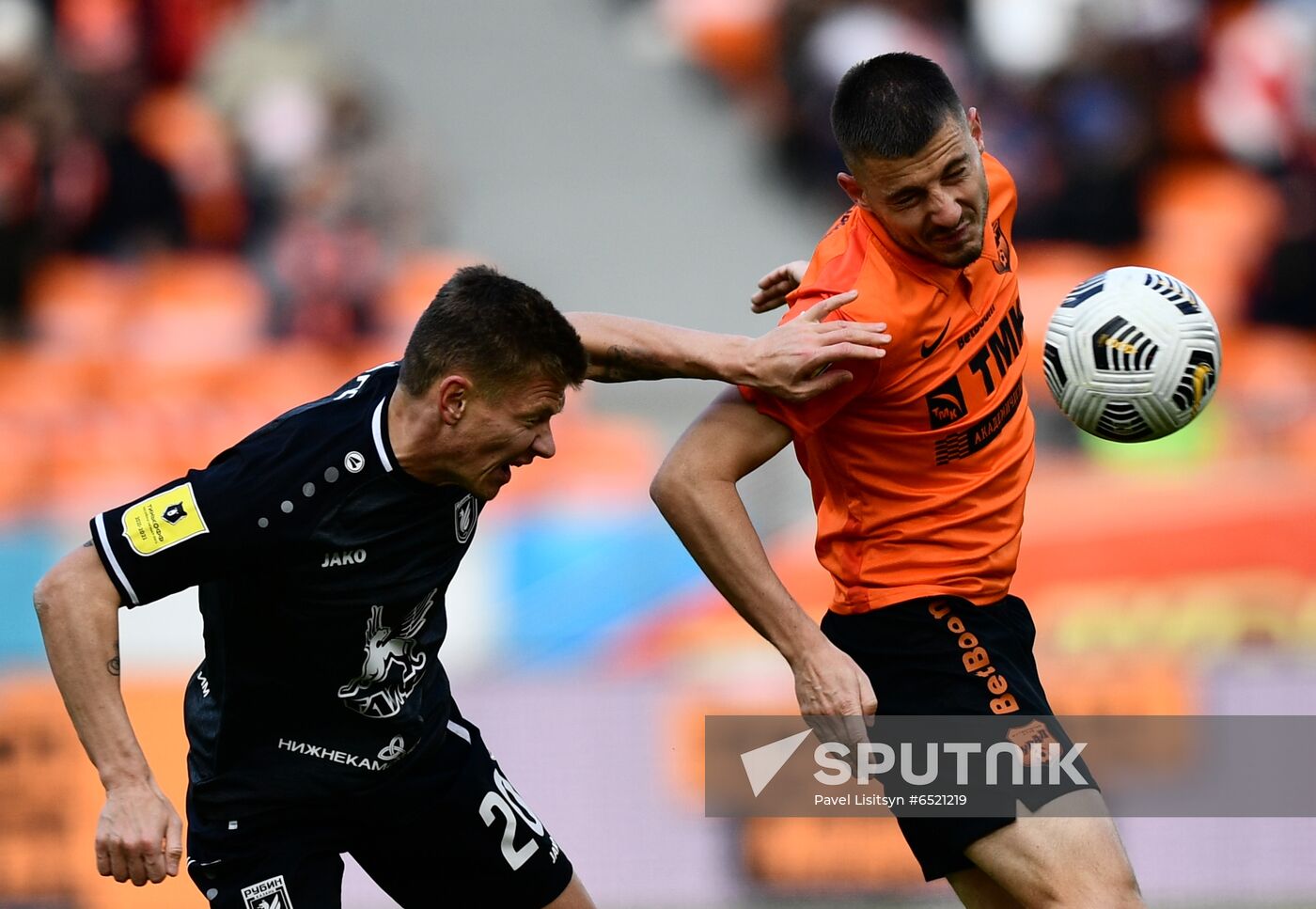 Russia Soccer Premier-League Ural - Rubin