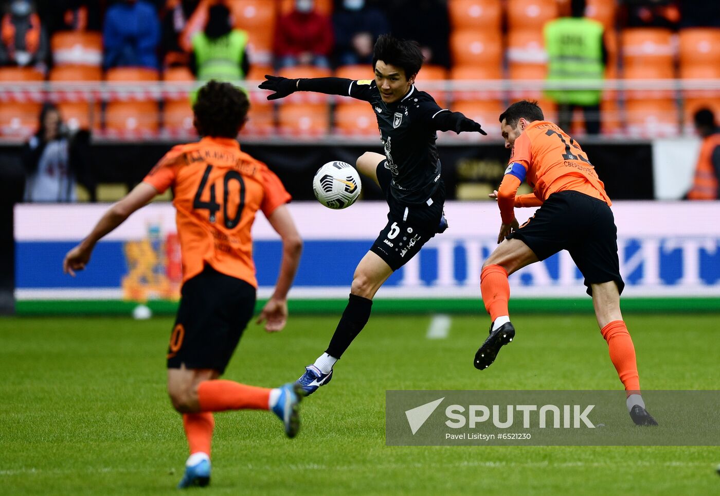 Russia Soccer Premier-League Ural - Rubin