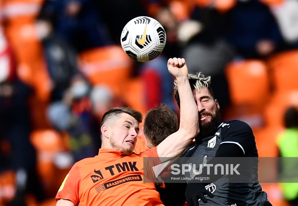 Russia Soccer Premier-League Ural - Rubin