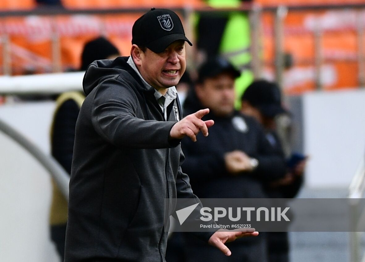 Russia Soccer Premier-League Ural - Rubin