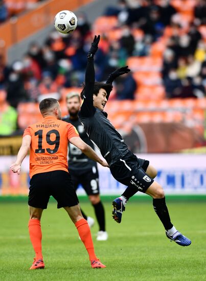 Russia Soccer Premier-League Ural - Rubin