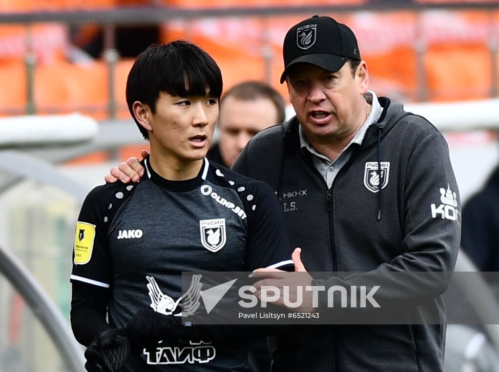 Russia Soccer Premier-League Ural - Rubin