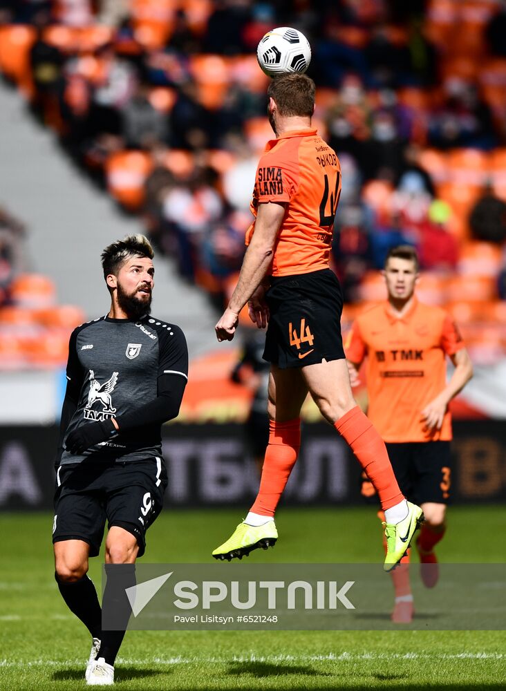 Russia Soccer Premier-League Ural - Rubin