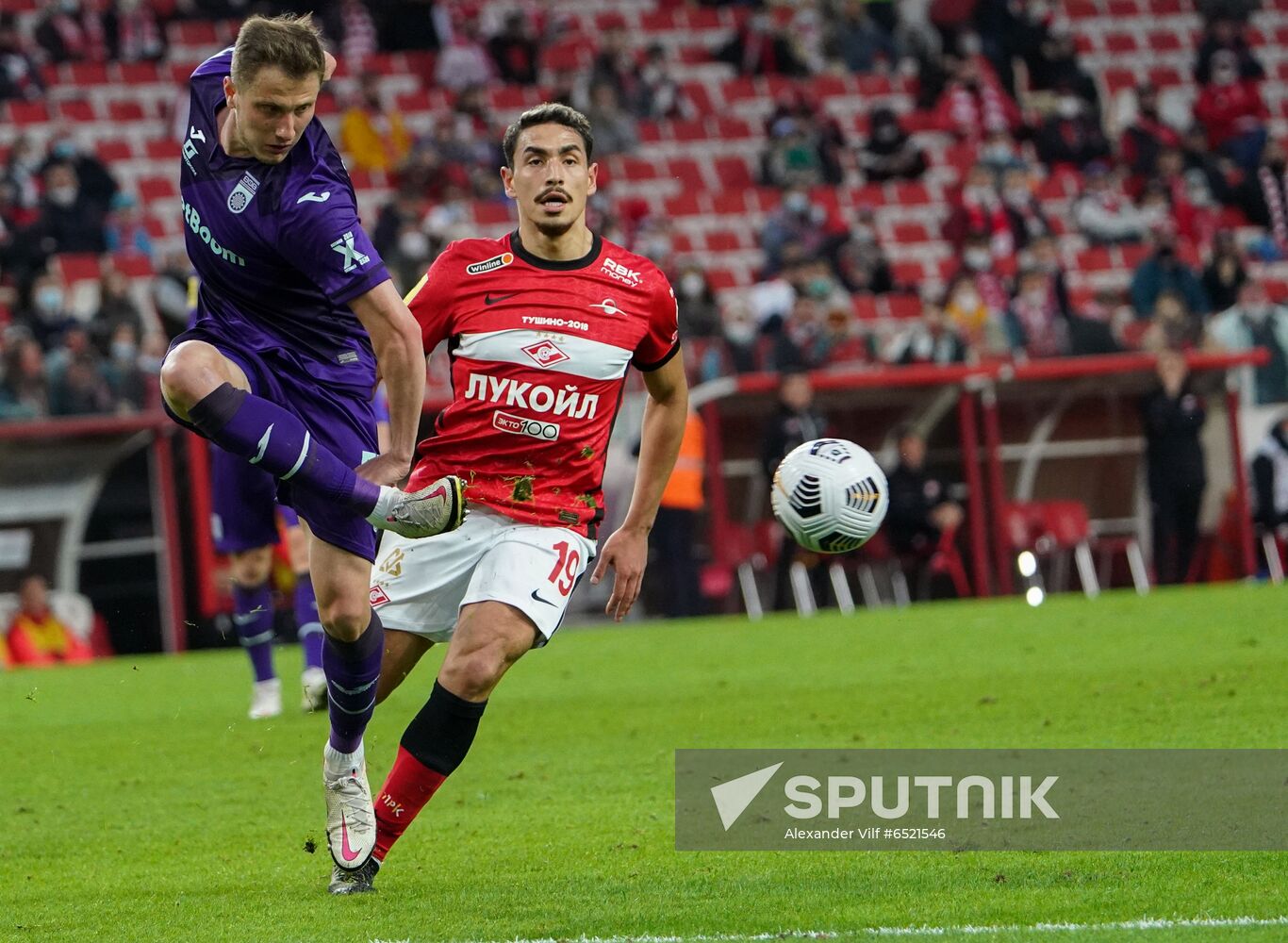 Russia Soccer Premier-League Spartak - Ufa