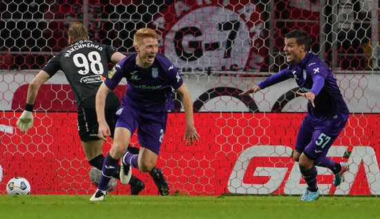 Russia Soccer Premier-League Spartak - Ufa