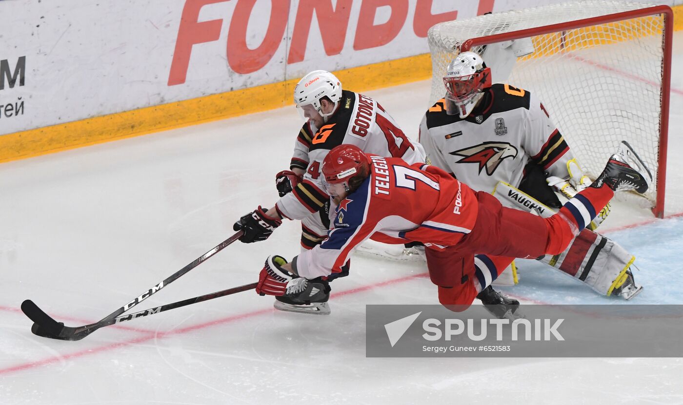 Russia Ice Hockey CSKA - Avangard