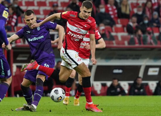 Russia Soccer Premier-League Spartak - Ufa