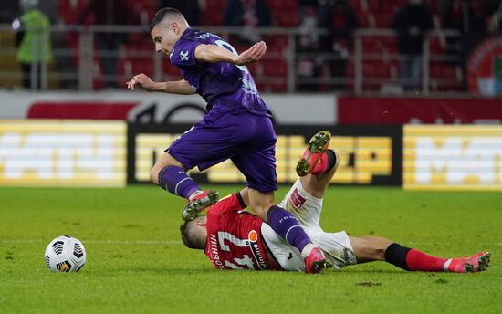 Russia Soccer Premier-League Spartak - Ufa