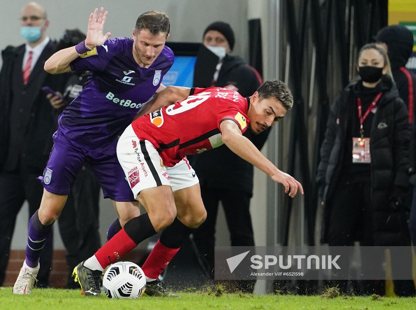 Russia Soccer Premier-League Spartak - Ufa