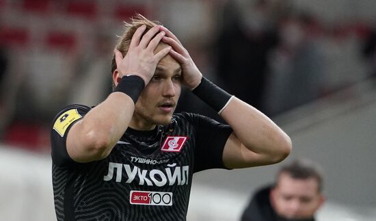 Russia Soccer Premier-League Spartak - Ufa
