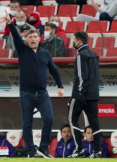 Russia Soccer Premier-League Spartak - Ufa