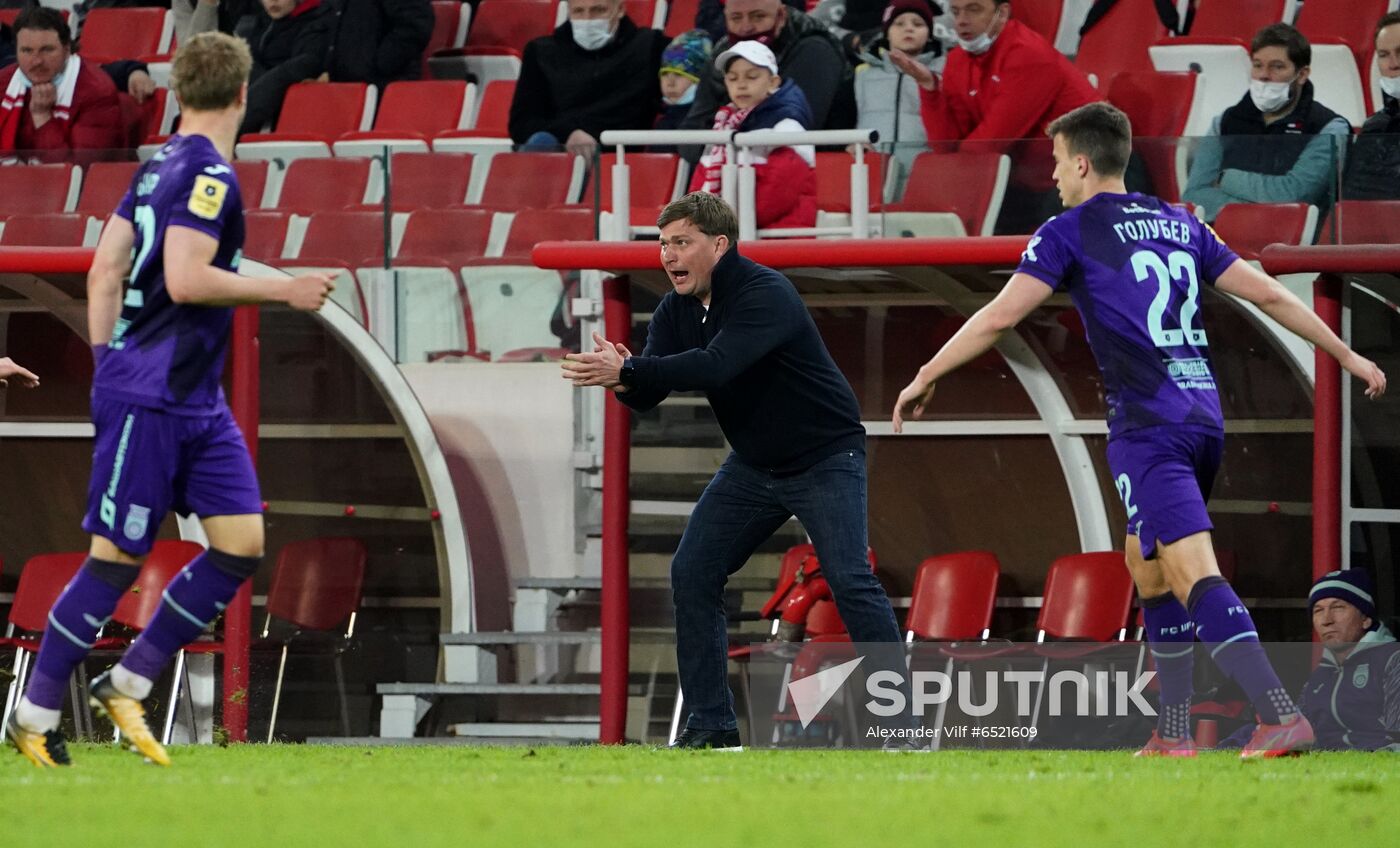 Russia Soccer Premier-League Spartak - Ufa