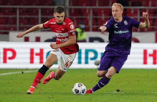 Russia Soccer Premier-League Spartak - Ufa