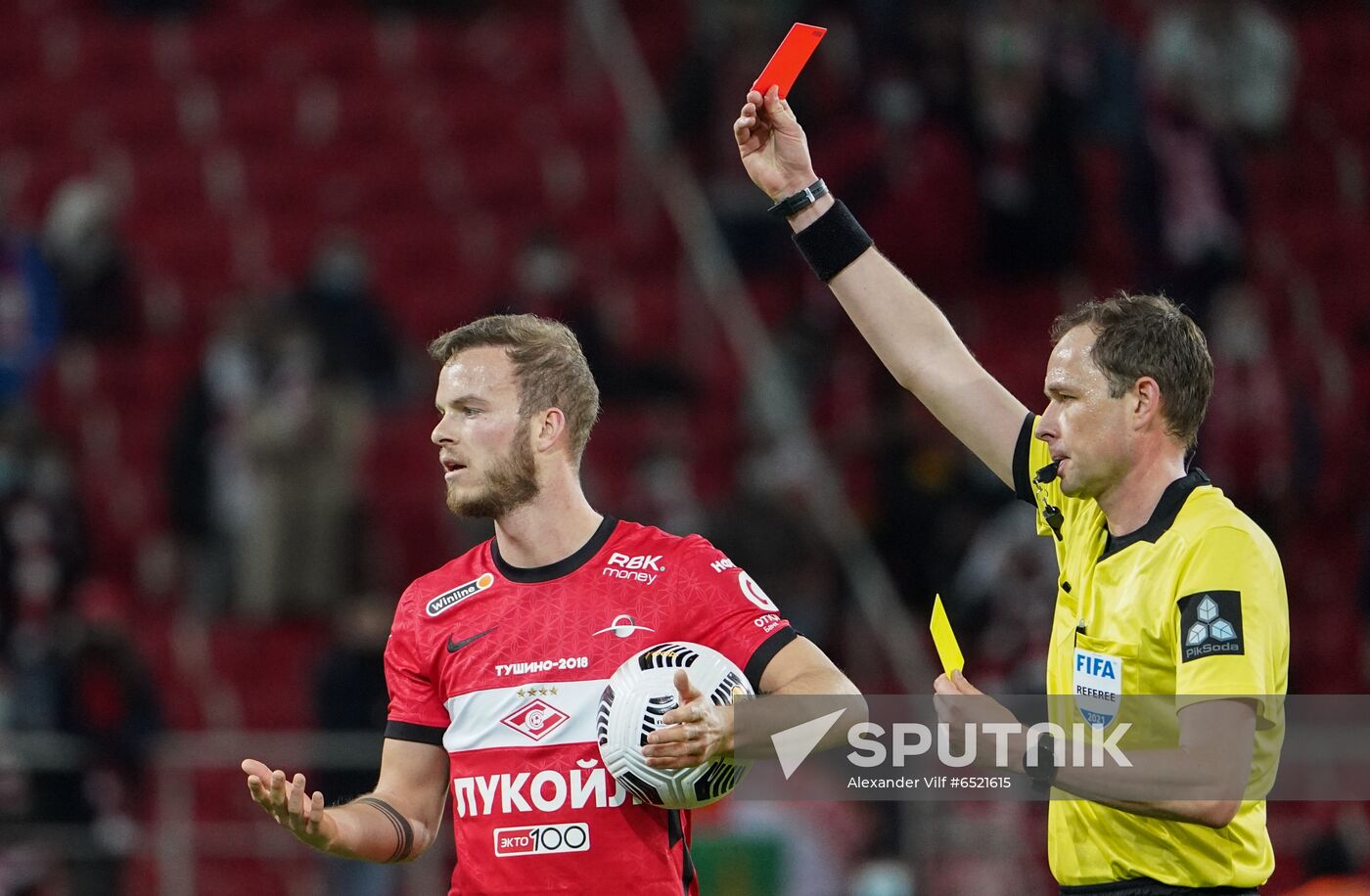 Russia Soccer Premier-League Spartak - Ufa