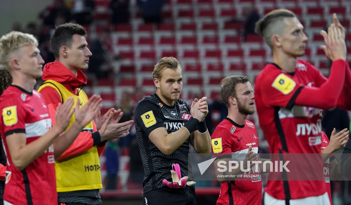 Russia Soccer Premier-League Spartak - Ufa