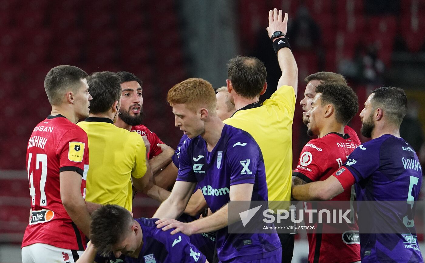 Russia Soccer Premier-League Spartak - Ufa