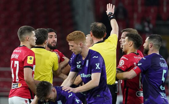 Russia Soccer Premier-League Spartak - Ufa