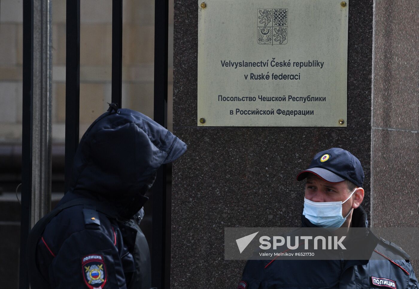 Russia Czech Republic Diplomats Expelling