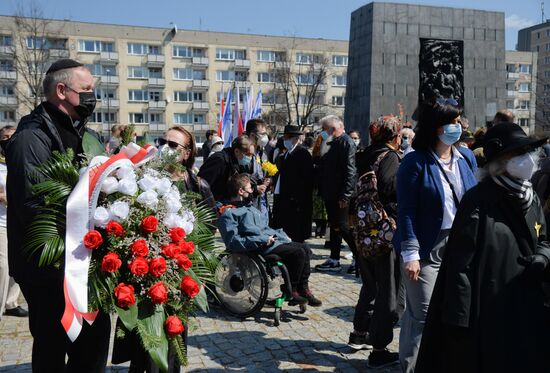 Poland Warsaw Ghetto Uprising Anniversary