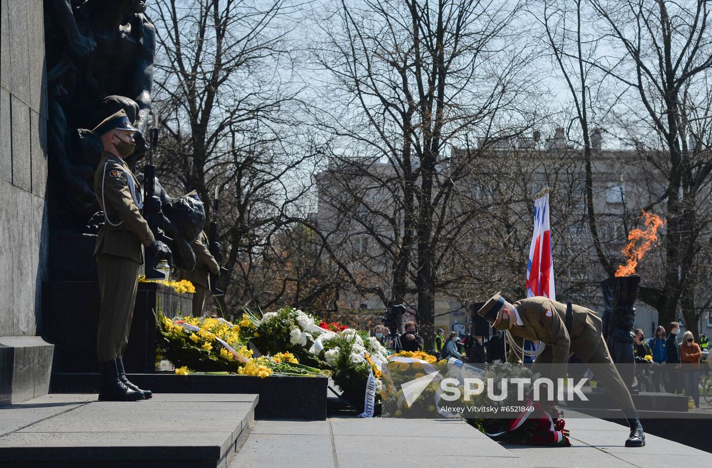 Poland Warsaw Ghetto Uprising Anniversary