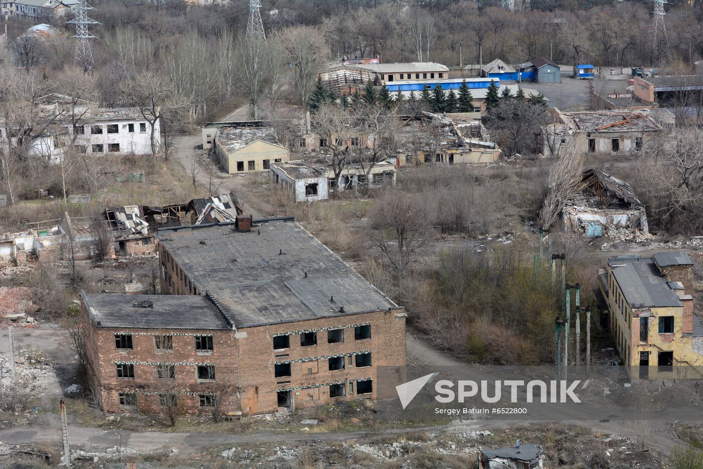 Ukraine DPR Donetsk Coke Plant