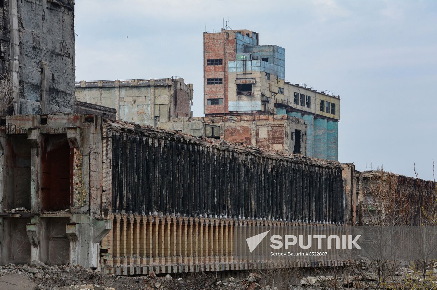 Ukraine DPR Donetsk Coke Plant