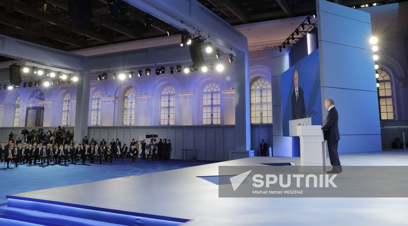 Russia Putin Federal Assembly Address