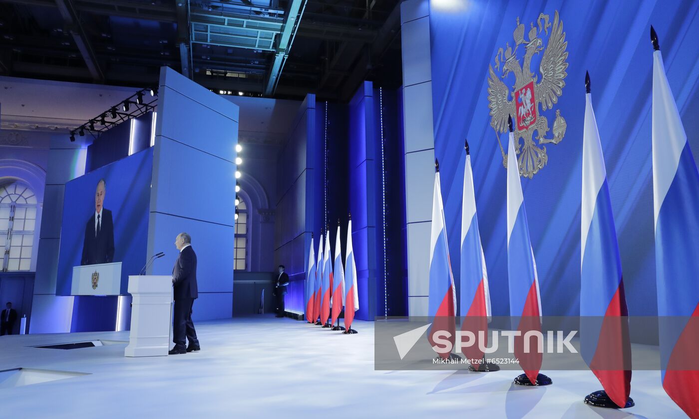 Russia Putin Federal Assembly Address