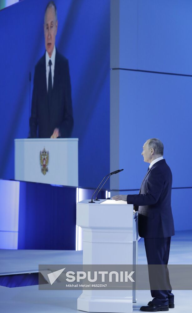 Russia Putin Federal Assembly Address