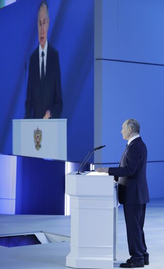 Russia Putin Federal Assembly Address