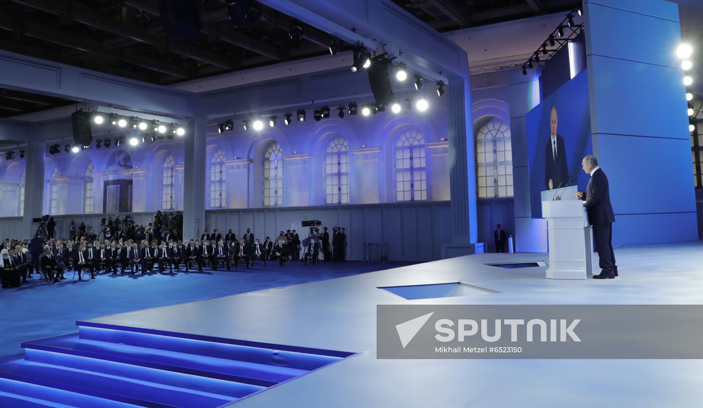 Russia Putin Federal Assembly Address