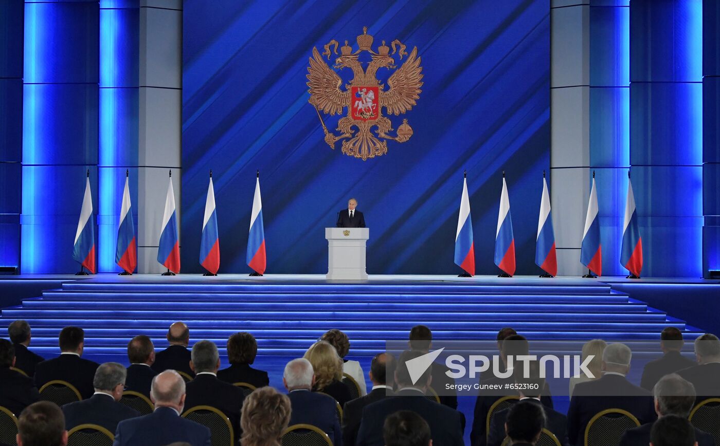 Russia Putin Federal Assembly Address
