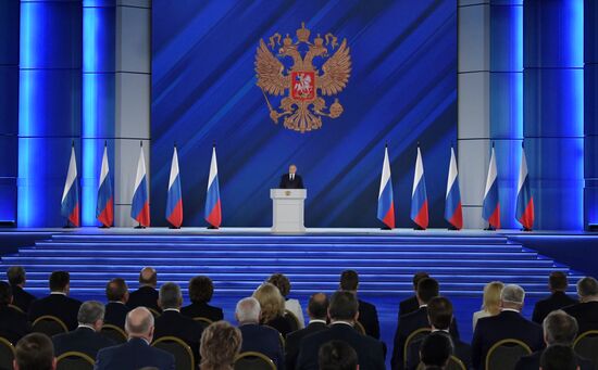 Russia Putin Federal Assembly Address