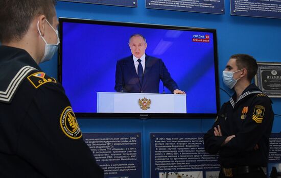 Russia Putin Federal Assembly Address